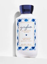 Bath & Body Works 3-Piece Gingham The Daily Trio Set for Women, 295ml Shower Gel, 236ml Mist, 236ml Body Lotion