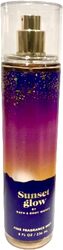 Bath and Body Works Sunset GlowFine Fragrance Mists Pack Of 2 8 oz. Bottles (Sunset Glow.)