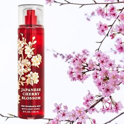 Japanese cgerry blossom Fine fragrance mist bath & Body Works 236ML