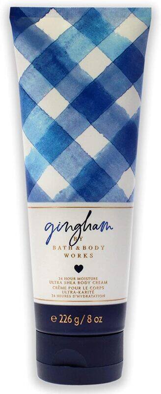 

Bath & Body Works Gingham Unisex White Face Cream, 226g