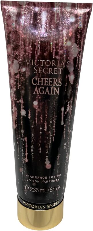 ThisNThat Victorias Secret Fragrance Cheers Again Lotion with Tip Card Bundle, 8oz