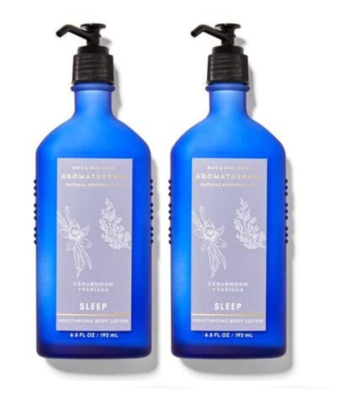 

Bath & Body Works Aromatherapy Cedarwood & Vanilla Moisturizing Body Lotion, 2 x 192ml