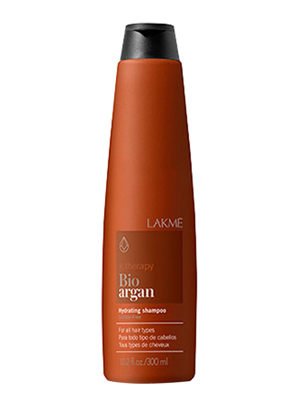 

Lakme Bio Argan Moisturizing Shampoo with 100% Organic Argan Oil for All Hair Types, 300ml