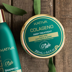 Kativa Colageno Deep Treatment Hair Mask for All Hair Types, 250ml