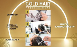 Gold Hair Royal Taninoplasty Treatment Kit, 1000ml