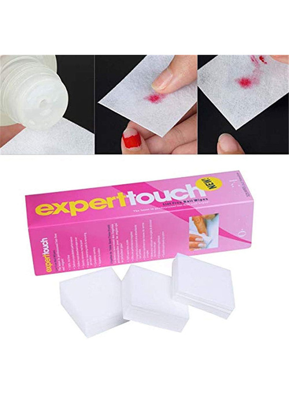 Gbstore Beauty Clearance Sale Cotton Lint-free Nail Wipe Pad, 325 Pieces, White