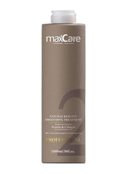 Max Care 2 Step Natural Keratin Professional Smoothing Treatment, 1000ml