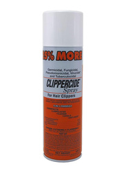 Clippercide 5-in-1 Formula Spray for Hair Clippers, 15oz, White/Orange