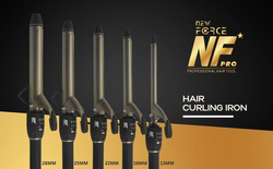 New Force Curling Iron Micro Titanium, 13mm, Ceramic Barrel