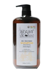 Argan De Luxe Pre-Treatment Deep Cleaning First Straight Hair Shampoo, 1000ml