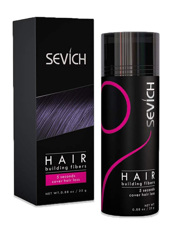 Sevich Brown Hair Fibers 5 Seconds Conceals, 25gm