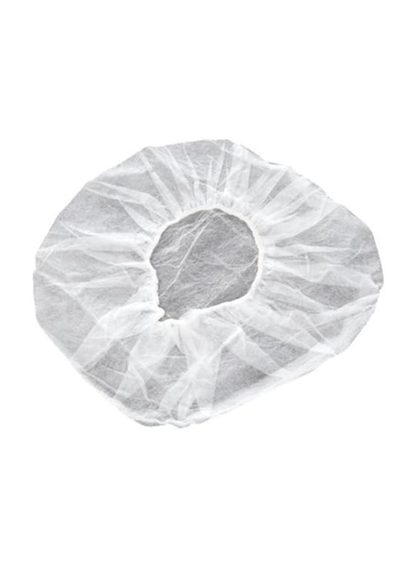 Khandikar Disposable Latex Free Lightweight Puffy Mop Covers for Food Service, Medical Use, Nurses & Laboratory, 100 Pieces