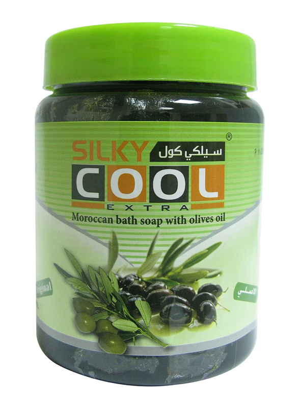 Silky Cool Moroccan Bath Soap with Olive Oil, 500ml