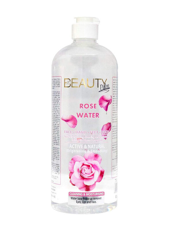 

Beauty Palm Makeup Cleansing Rose Water, 750ml