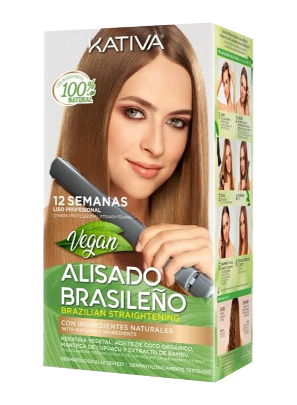 

Kativa Vegan Alisado Brasileno Brazillian Straightening, Set