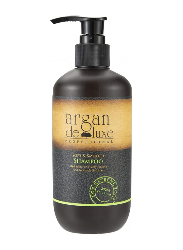 

Argan De Luxe Soft & Smooth Shampoo for Unisex, 300ml