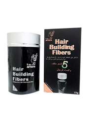 Amora Hair Building Fibers Black, 22gm