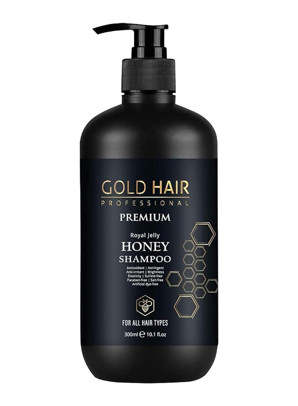 Gold Hair Royal Honey Kit Shampoo 300ml + Conditioner 300ml + Serum 100ml + Mask 800ml, Set