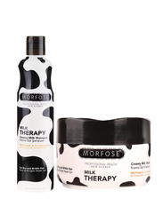 Morfose Milk Therapy Hair Shampoo and Hair Mask Set for Dry Hair, 2 x 500ml