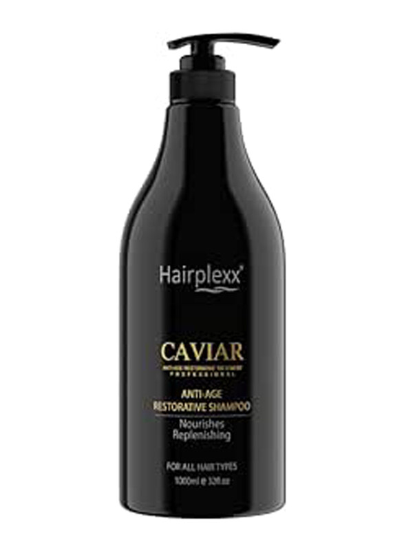 

Hairplexx Caviar Anti- Age Restorative Nourishing and Replenishing Hair Shampoo, 1000ml