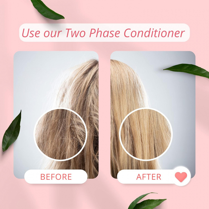 Morfose Two Phase Keratin Conditioner for Dry and Damaged Hair, 400ml