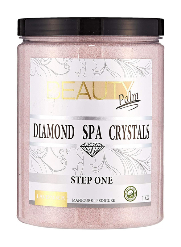 Beauty Palm Diamond Spa Crystal Step One Lavender Foot Treatment, 1Kg