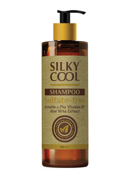 Pilot Silky Cool Sulfate-Free Keratin & Pro Vitamin B5 Aloe Vera Extract Shampoo, 500ml