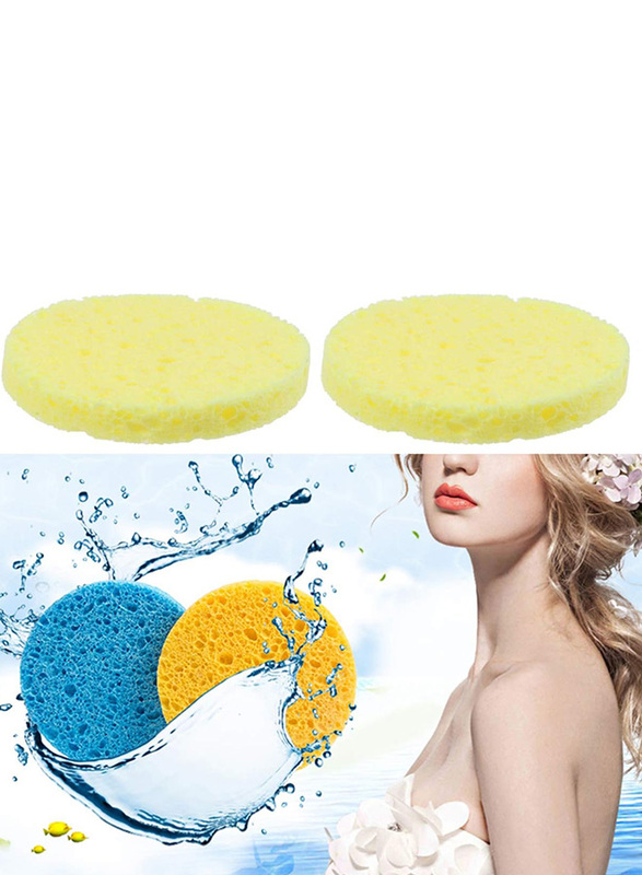 Milisten Loofah Pad Sponge Scrubber, 12 Pieces, Yellow