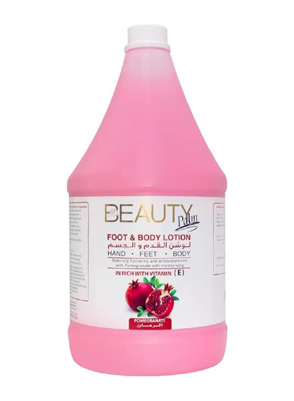 Beauty Palm Pomegranate Foot & Body Lotion, 1 Gallon