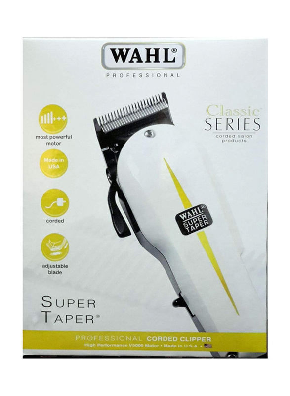 Wahl - Super Taper Cordless Li-Ion - Professional Hair Clipper - 08591-016