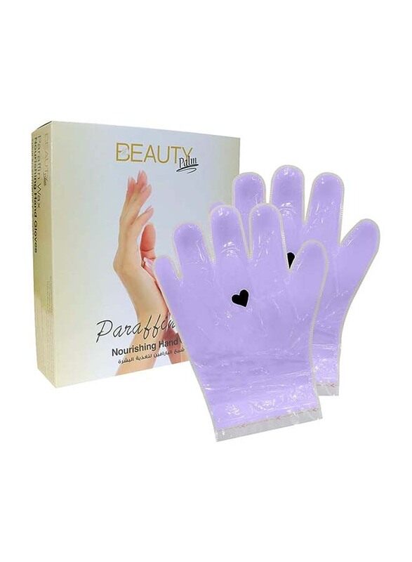 

Beauty Palm Paraffin Wax Hand Gloves Lavender, 6 Pack, Purple