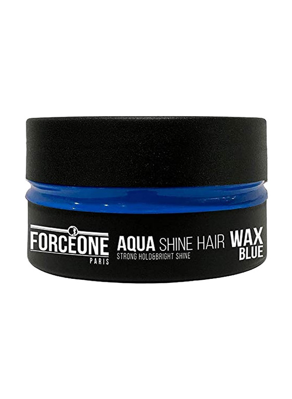 ForceOne Aqua Shine Hair Blue Wax, 150ml