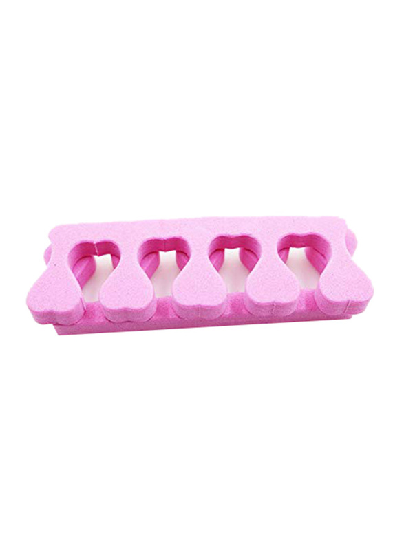 Weixinbuy Soft Foam Sponge Toe Separator, 5 Pair, Pink