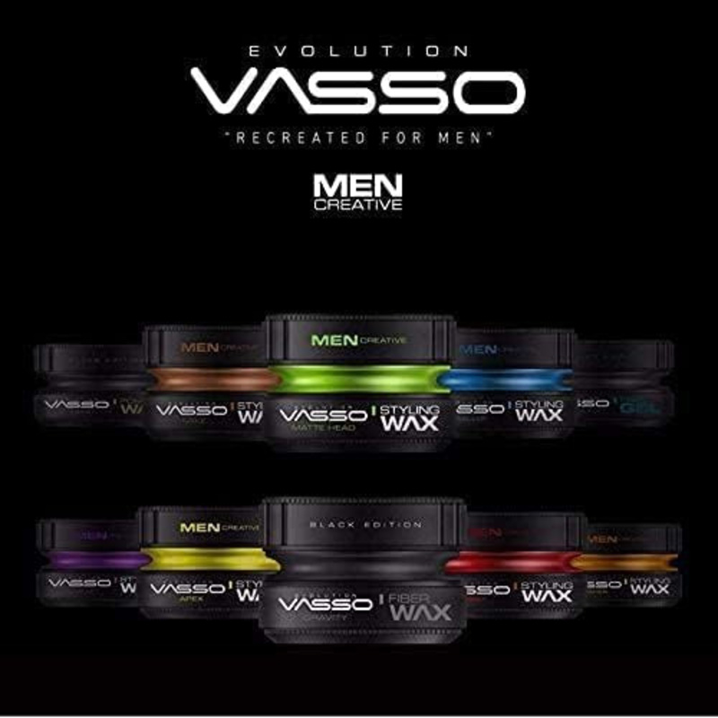 Vasso Black Edition Styling Wax, 150ml