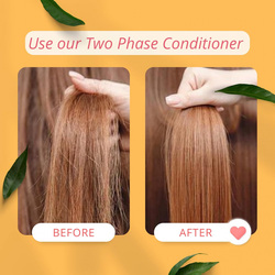 Morfose Two Phase Biotin Leave Conditioner Spray Hair Detangler Spray for Dry and Damaged Hair, 400ml