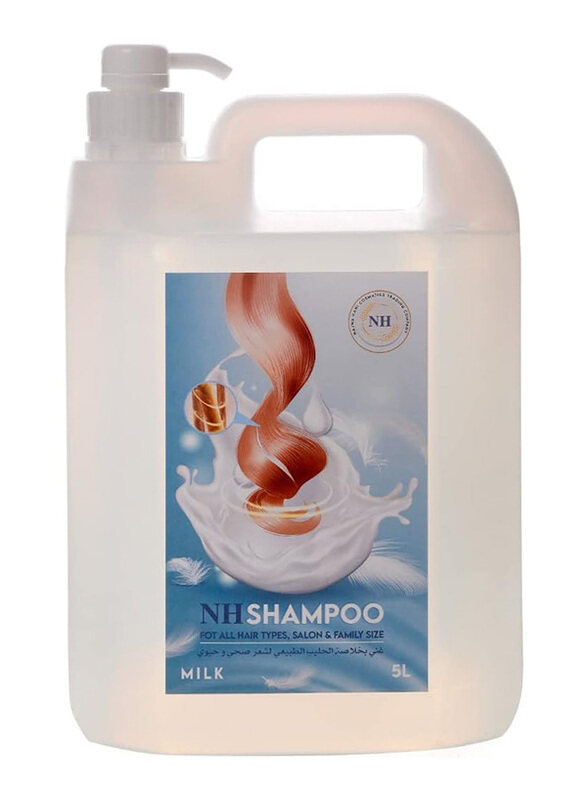 

Generic Milk Shampoo for All Hair Types, 5 Liters