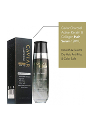 Caviar Charcoal Active Keratin & Collagen Hair Serum, 120ml