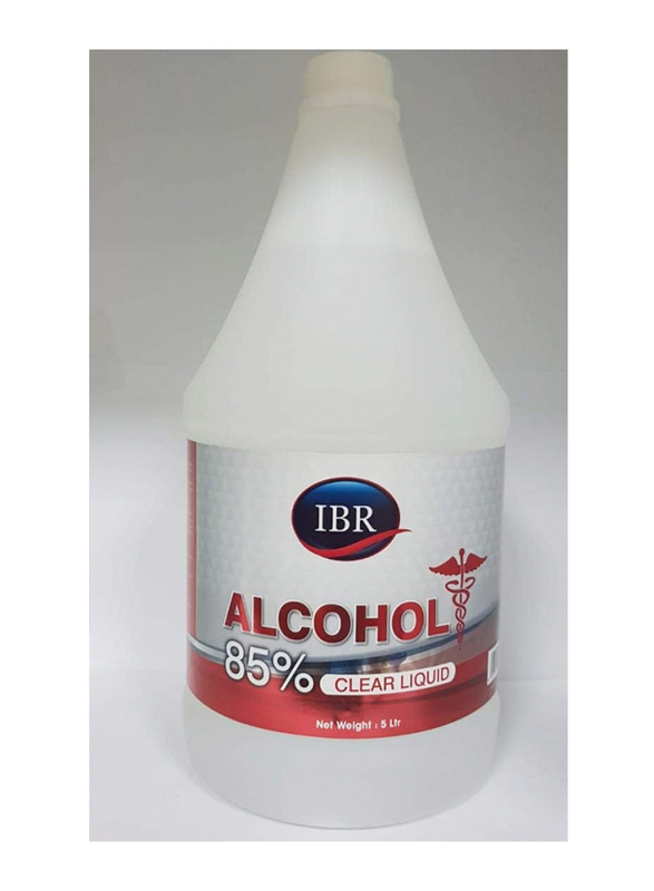 IBR Alcohol 85%-Clear Liquid Antiseptic Disinfectant, 3.78 Litres