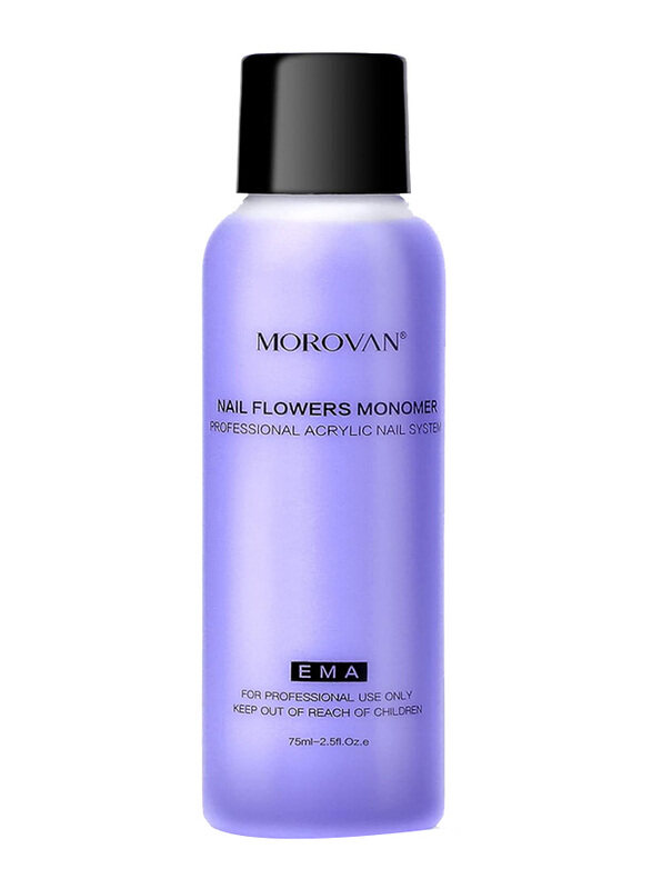 

Morovan Monomer Acrylic Nail Liquid, 2.5oz, Clear