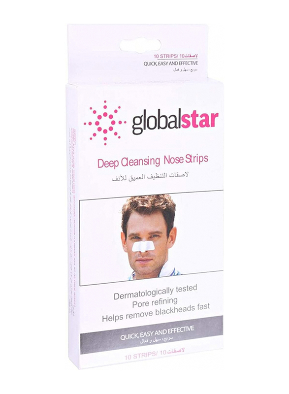 Globalstar Deep Cleansing Nose Strips, 10 Strips