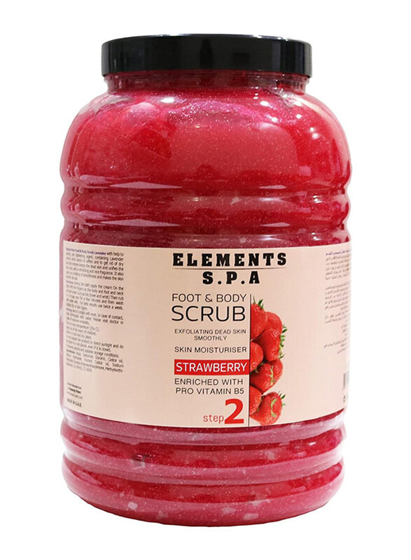 

Generic Elements Spa Strawberry Foot & Body Scrub, 5 Liter