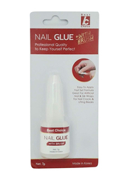 Best Choice Nail Glue with Brush, Clear