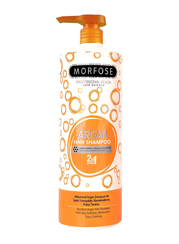 Morfose 2 in 1 Argan Hair Shampoo, 1000ml