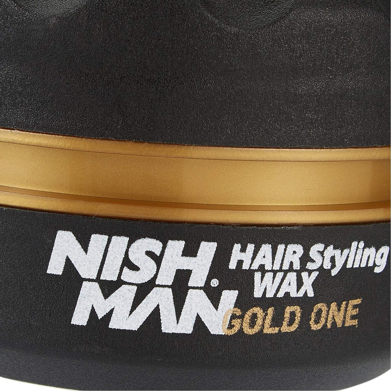 Nish Man Gold One 07 Hair Styling Wax, 150ml