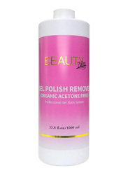 Beauty Palm Organic Acetone Free Gel Polish Remover, 1000ml, Clear