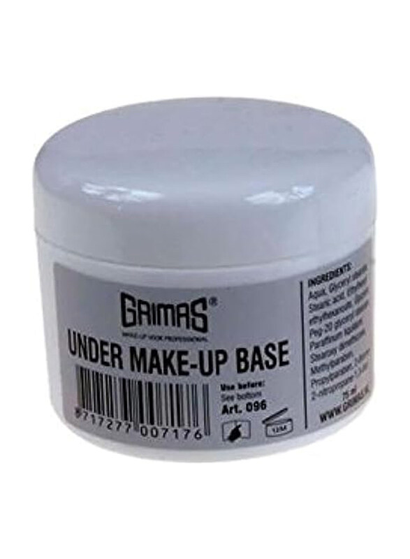 

Grimas Under Make-Up Base Face Paint, Clear