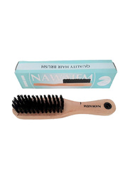 Quality Hair Beard Brush, Beige/Black