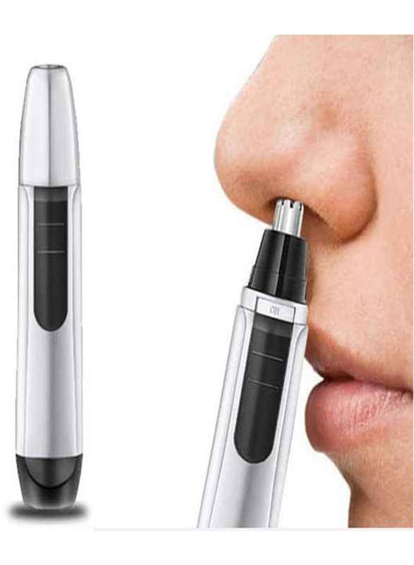 Nose Hair Trimmer Electric Shaved Nose Hair Clipper, Silver