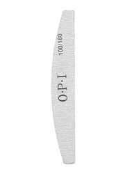 Opi 100/180 Straight Nail File, Grey
