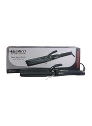 Quattro Professional Triple Barrel Waver Hair Curler, F998DM, Black